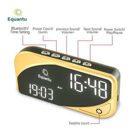 equantu azan clock