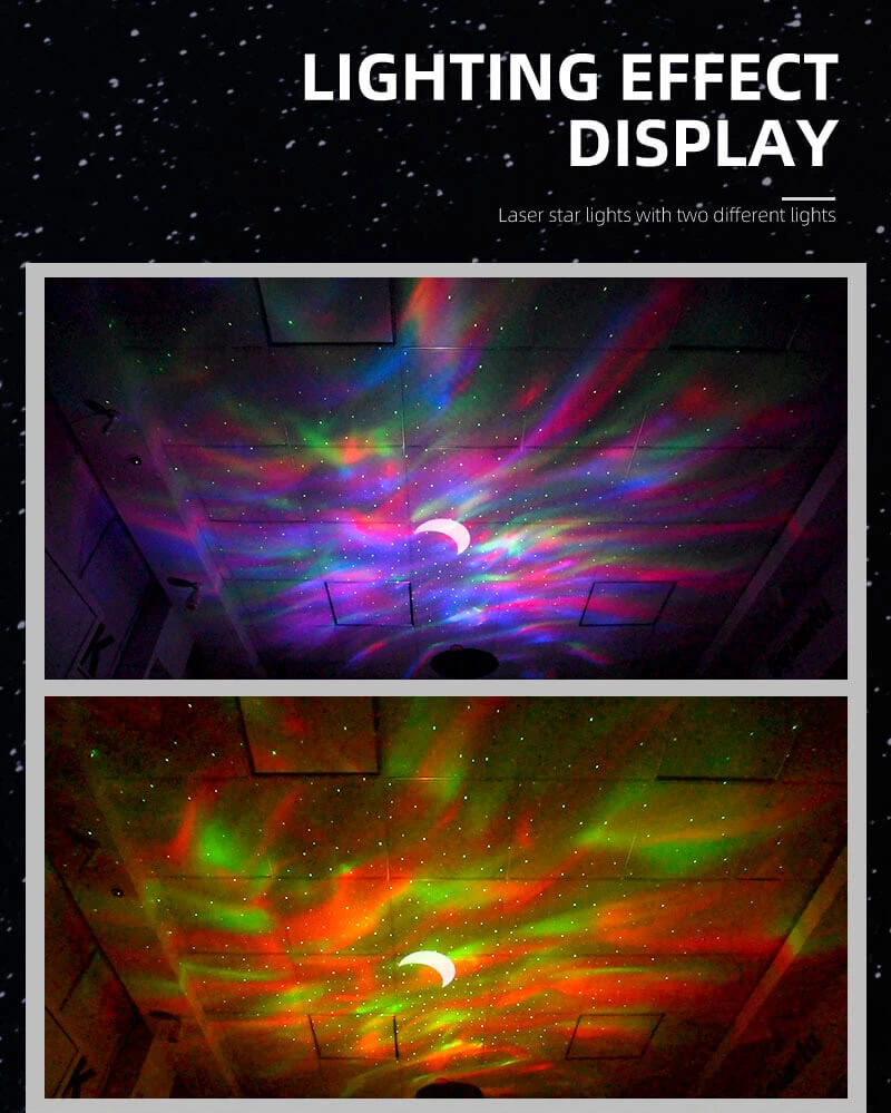Starry Speaker Lamp Galaxy Projector QB958