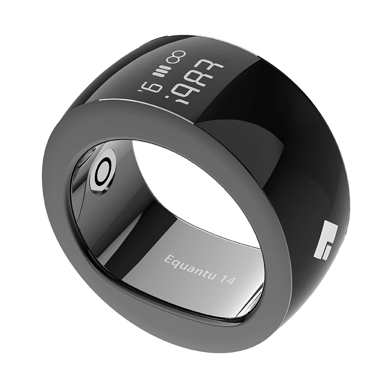 SQ668 Smart Tasbeeh Ring with Bluetooth and Digital Display: Count Up to 999,999 and Azan Alarm Clock Feature
