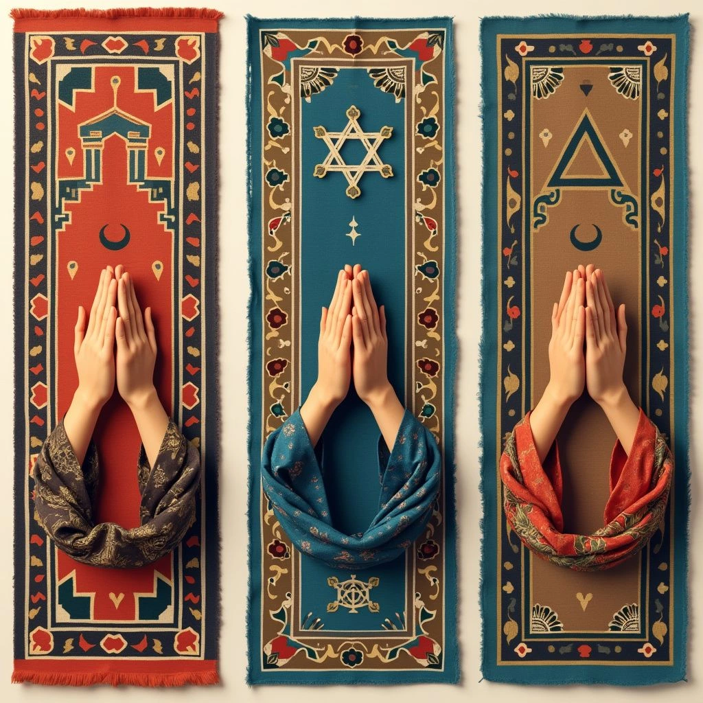 Prayer Practices Across Abrahamic Religions Islam, Christianity, and Judaism