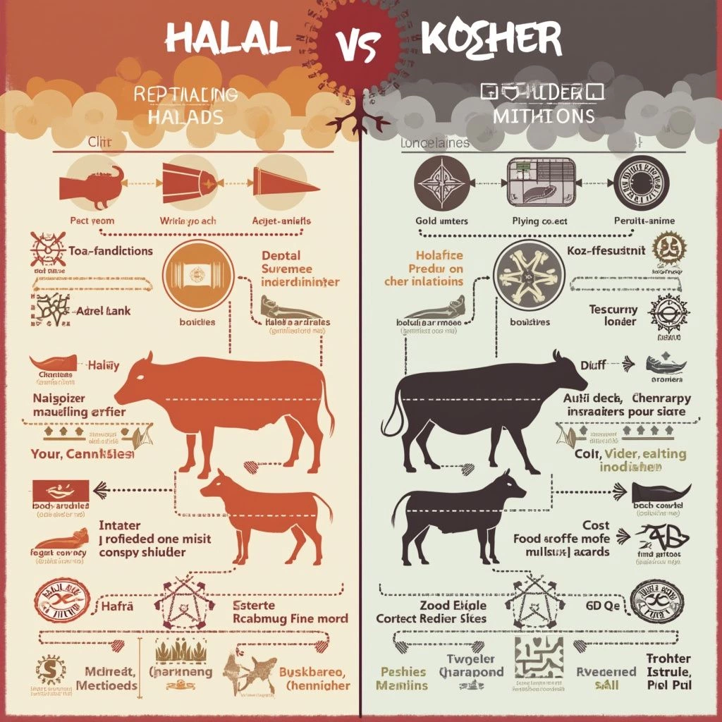 Differences Between Halal and Kosher Meat Comprehensive Comparison