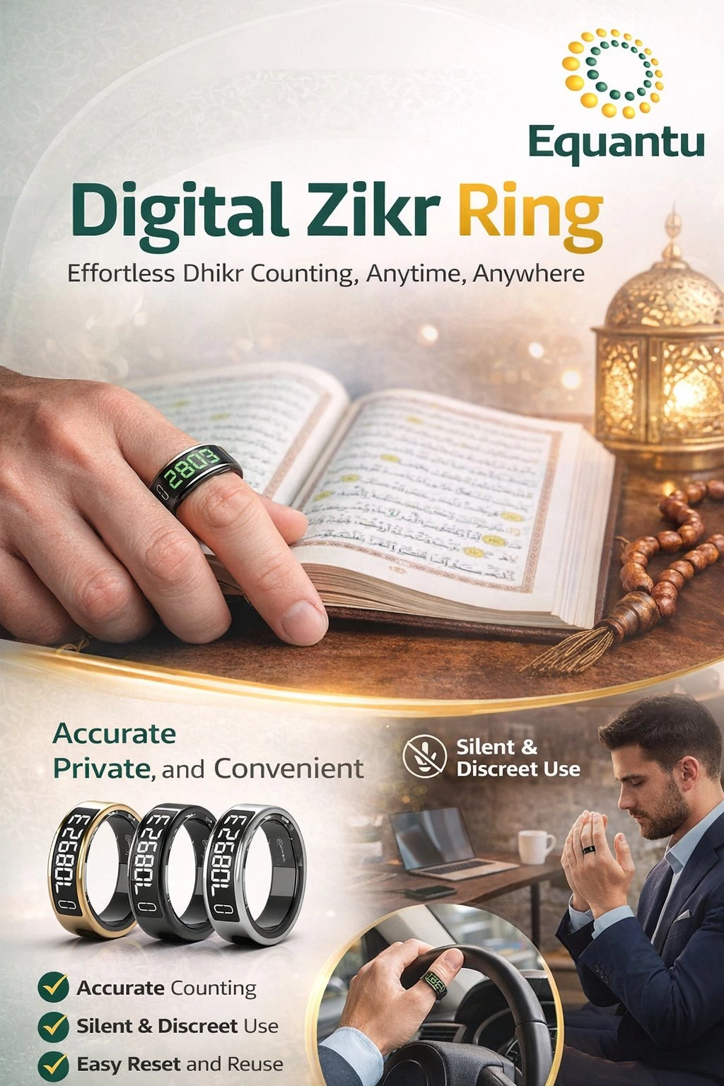 Digital Zikr Ring Benefits