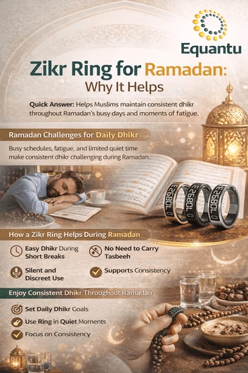 Zikr Ring for Ramadan: Why It Helps