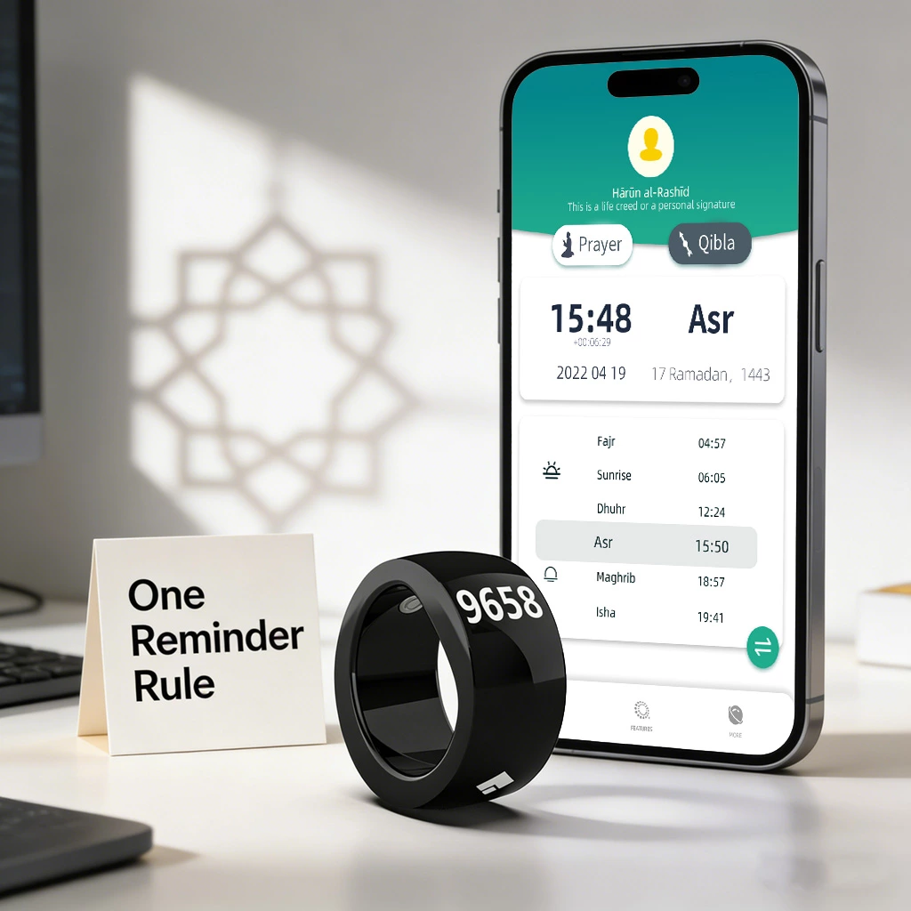 إعداد رنين التذكير في تطبيق Equantu Zikr لعام 2026: كيفية استخدام التنبيهات الصامتة دون الشعور بالإرهاق