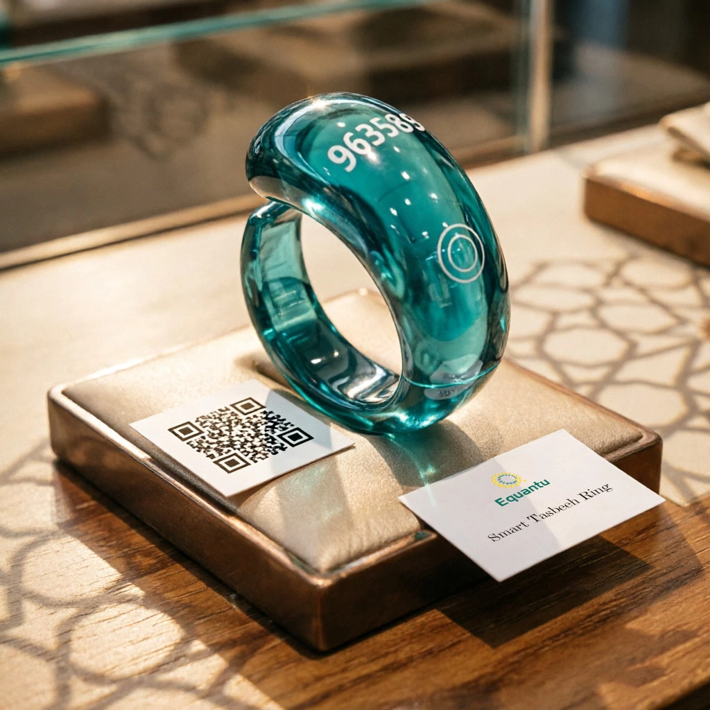 Panduan Tampilan Toko Mitra Equantu 2026: Cara Menjual Cincin Zikir Secara Offline dengan Satu Perlengkapan Meja Kecil