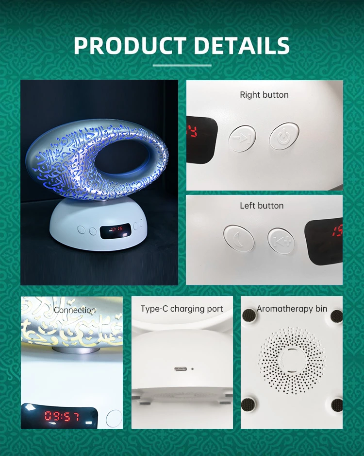 Equantu SQ606 Quran Speaker Inspired By Dubai Museum Future